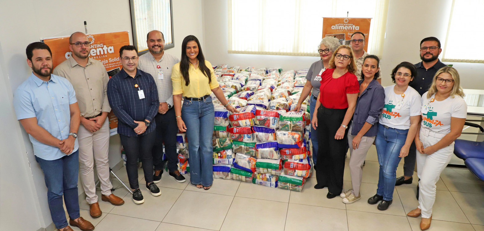 Doações serão encaminhadas a pacientes atendidos pelas equipes de atenção domiciliar do Hospital Geral de Palmas e da Fundação Pró-Rim