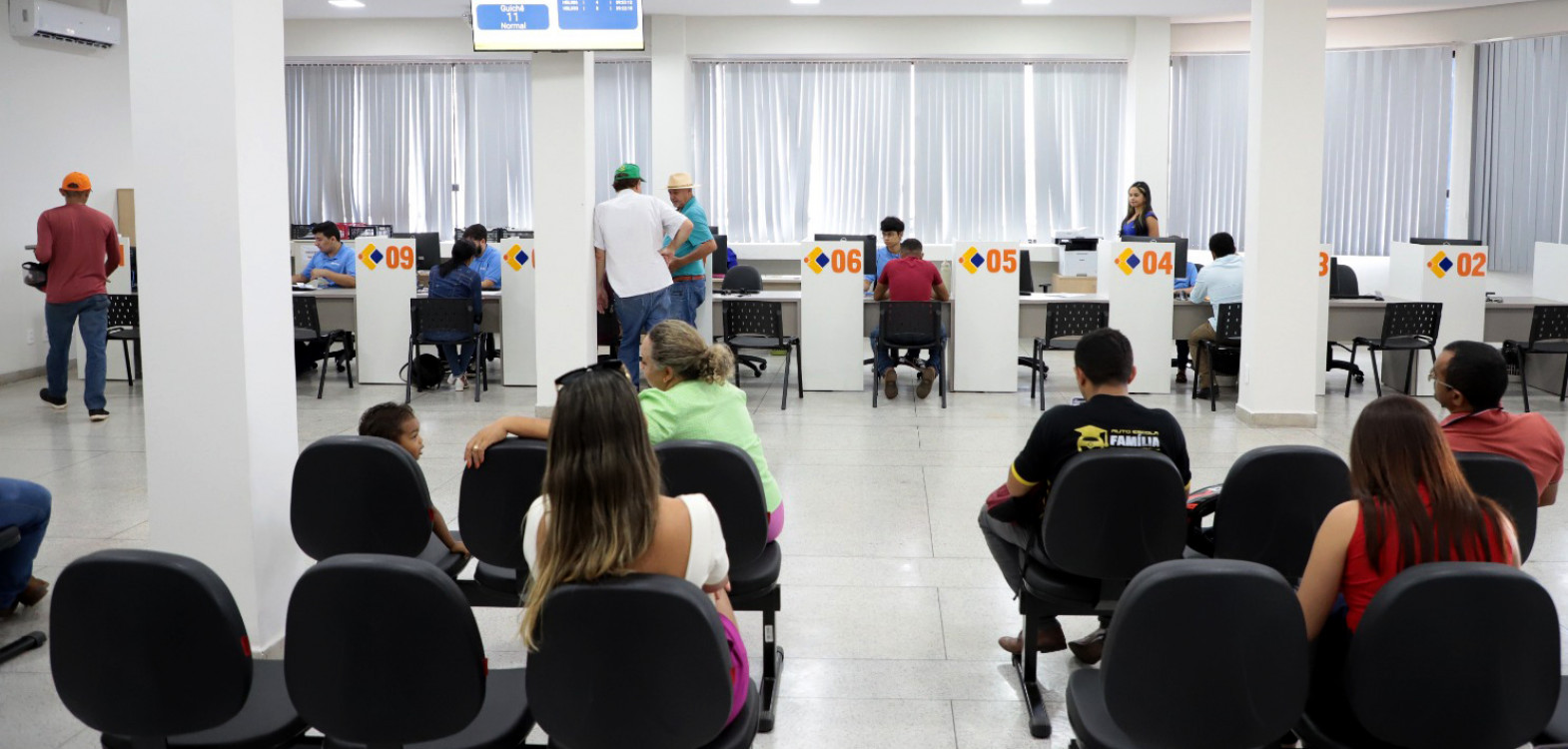 Mais de 60 mil atendimentos são referentes aos serviços de habilitação, veículos e da banca examinadora do Detran-TO