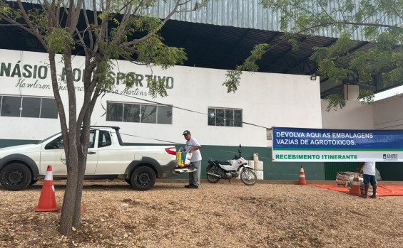 Na Semana do Meio Ambiente, projeto itinerante do Governo do Tocantins recebe mais de 18 mil embalagens vazias de agrotóxicos 