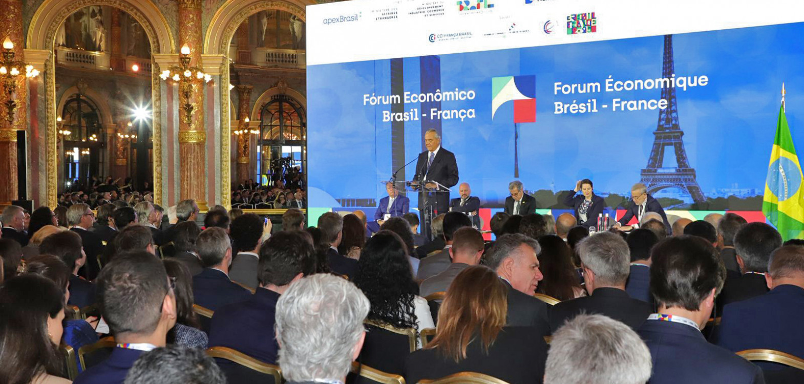Governo do Tocantins participa, até esta sexta-feira, 6, do Fórum Econômico Brasil-França, em Paris, integrando uma série de painéis que reforçam a cooperação entre os dois países