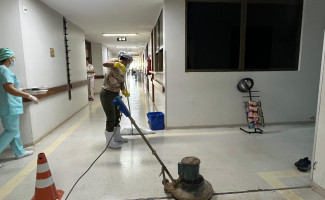 Governo do Tocantins intensifica ações de higienização do HGP