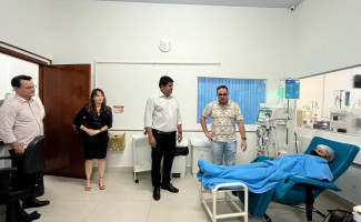 Secretários da Saúde acompanham tratamento de pacientes renais na Pró-Rim