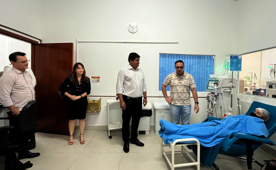 SES-TO verifica estrutura e atendimento a pacientes renais na unidade da Pró-Rim em Palmas 