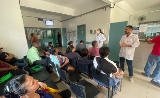 Palestra educativa marca campanha Junho Vermelho no Hospital Regional de Augustinópolis