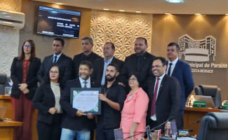 Delegado Regional de Paraíso do Tocantins é homenageado na Câmara de Vereadores pelo trabalho da Polícia Civil
