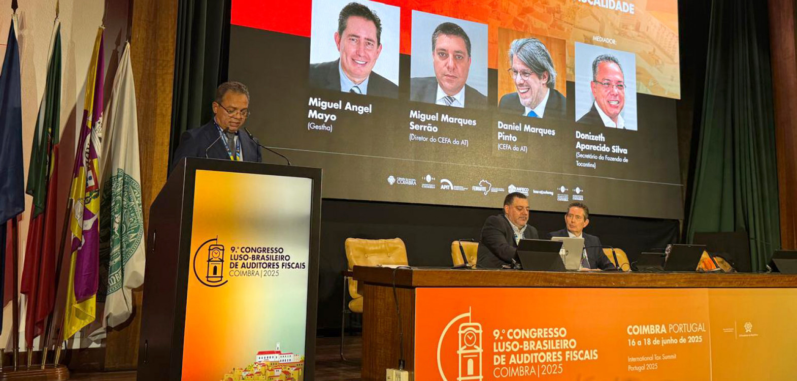 O secretário de Estado da Fazenda, Donizeth Silva, representou o Tocantins no congresso internacional a convite da Febrafite, reforçando o papel do estado nos debates sobre fiscalização e combate à evasão fiscal