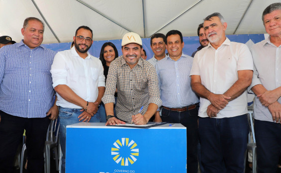 Governador Wanderlei Barbosa assina ordem de serviço de R$ 2,7 milhões para reforma de escola de Paranã e inicia o projeto Obra Toda Semana