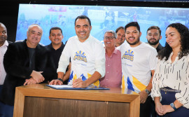 Governador Wanderlei Barbosa lança programa Tocantins no Pódio, com projeto de monitoramento para fortalecer a prática esportiva nos 139 municípios
