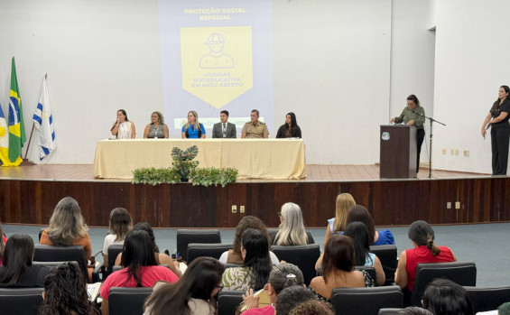 Governo do Tocantins capacita profissionais da Proteção Social Especial 