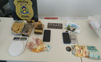 Operação Narke IV: Polícia Civil do Tocantins apreende entorpecentes e prende três homens por tráfico em Pedro Afonso

