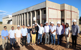 Governador Wanderlei Barbosa vistoria obras de expansão do turismo e do ensino superior na região sudeste do Tocantins
