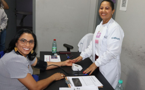 A iniciativa levou às participantes atendimentos médicos, nutricionais e psicológicos, além de orientações jurídicas e odontológicas - Governo do Tocantins