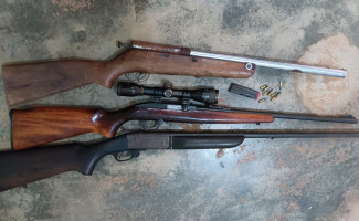 Polícia Civil do Tocantins apreende armas e munições durante operação contra comércio ilegal de armamentos em Darcinópolis