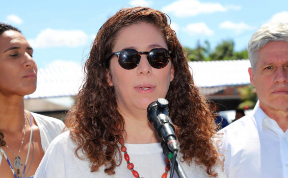 Ministra Esther Dweck explica os benefícios do PNGI, que oferece soluções tecnológicas e capacitações para otimizar a gestão pública nos estados e nos municípios - Esequias Araujo/Governo do Tocantins