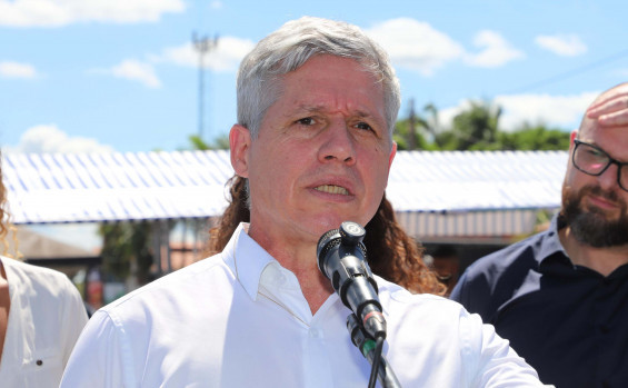 Ministro do Desenvolvimento Agrário, Paulo Teixeira, destaca recorde na entrega de títulos no Tocantins e anuncia mutirões para solucionar conflitos fundiários no estado - Esequias Araujo/Governo do Tocantins