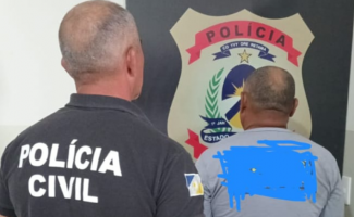 Polícia Civil cumpre mandado de prisão contra homem de 65 anos por estupro de vulnerável em Araguaína