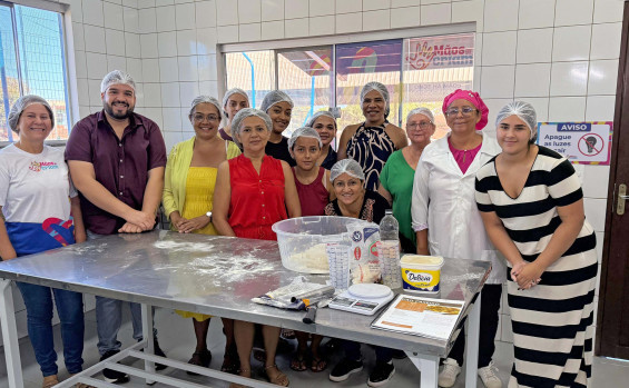 Projeto Mãos que Criam, do Governo do Tocantins, capacita nova turma de panificação artesanal 