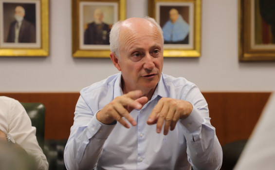 O coordenador do departamento administração pública do ISCSP, João Catarino, ressaltou a importância de estreitar os laços com as instituições de ensino do Tocantins - Tharson Lopes/Governo do Tocantins