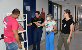 HGP recebe equipe  de Humanização do Hospital e Maternidade Dona Regina para visita técnica
