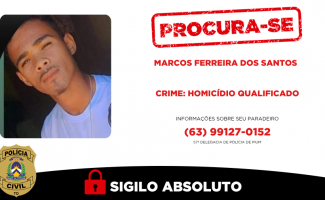 Em Pium, Polícia Civil do Tocantins prende suspeito de homicídio qualificado e procura segundo envolvido no crime 
