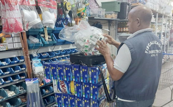 Agência de Metrologia apreende mais de 210 produtos irregulares no comércio do Tocantins