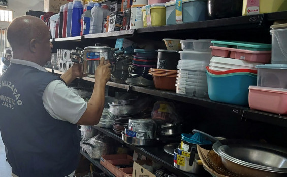 Agência de Metrologia apreende mais de 210 produtos irregulares no comércio do Tocantins