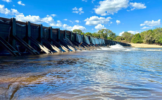 Em Lagoa da Confusão, Naturatins realiza visita técnica a barragens elevatórias para monitorar uso da água na Bacia do Rio Formoso