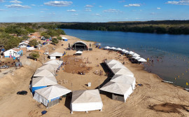 Governo do Tocantins fortalece temporada de praia em Paranã e Aliança com investimentos em infraestrutura, cultura e esportes