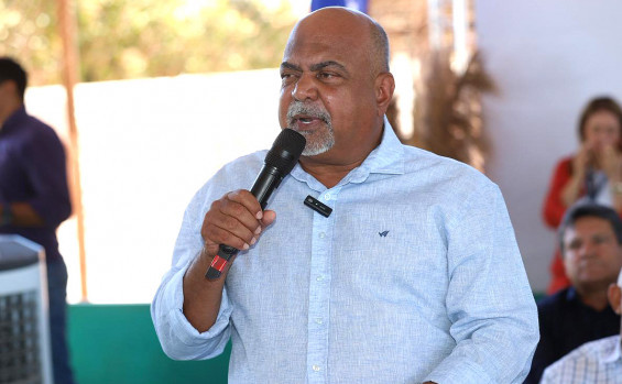 O prefeito de Formoso do Araguaia, Israel Kawê, ressaltou que a obra é fundamental para o setor produtivo, com impacto direto na geração de empregos - Ademir dos Anjos/Governo do Tocantins
