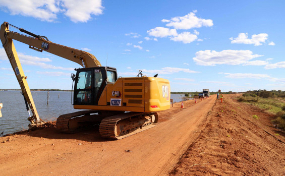 Barragem Taboca, construída há mais de 40 anos, será revitalizada para atender às novas exigências de segurança e garantir o abastecimento hídrico do Projeto Rio Formoso - Ademir dos Anjos/Governo do Tocantins