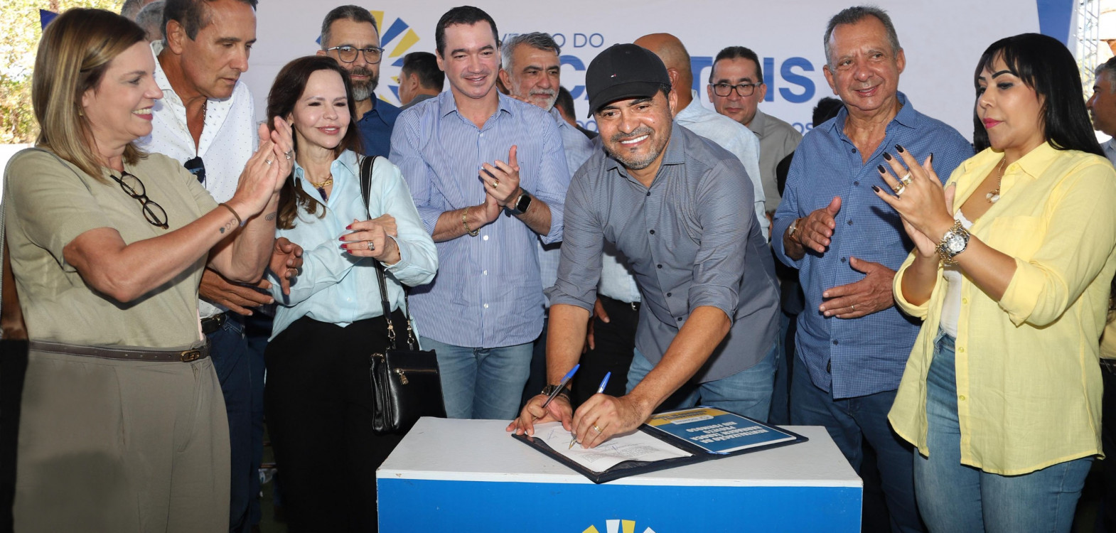 Assinatura da Ordem de Serviço marca o início das obras de revitalização da Barragem Taboca, com investimento de R$ 33,35 milhões