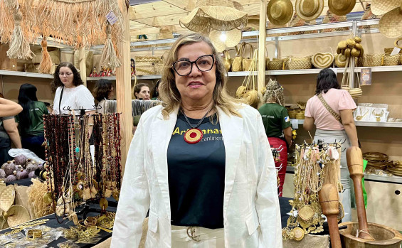 Com apoio do Governo do Tocantins, artesanato do estado movimenta quase R$ 124 mil nos cinco primeiros dias da Fenearte 2025