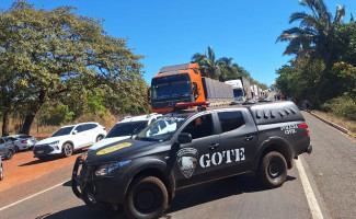 Equipe do GOTE presta socorro em acidente durante retorno de missão
