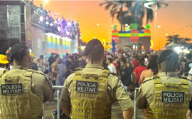 Com reforço no policiamento, PMTO assegura tranquilidade no Miracaxi 2025