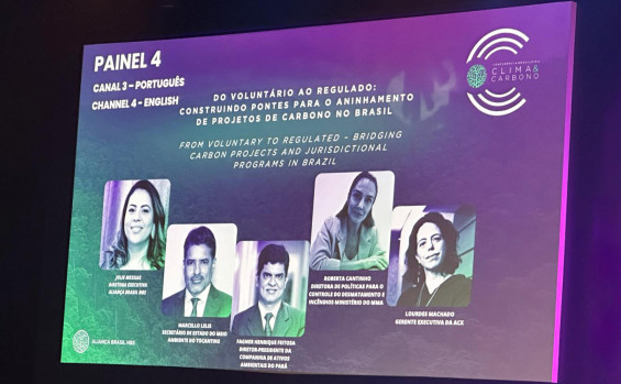 Governo do Tocantins destaca estratégia de aninhamento de projetos de carbono na Conferência Brasileira Clima e Carbono, em São Paulo