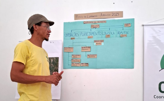 Naturatins participa de ações de Manejo Integrado do Fogo na região do Parque Nacional do Araguaia 