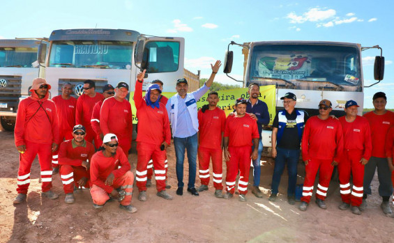 Em Centenário, governador Wanderlei Barbosa autoriza obra asfáltica de 32 km avaliada em R$ 55 milhões