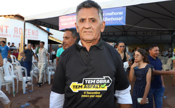 Em Centenário, governador Wanderlei Barbosa autoriza obra asfáltica de 32 km avaliada em R$ 55 milhões