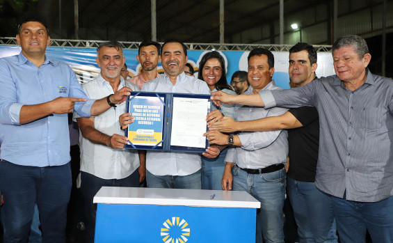 Com investimento de R$ 1,4 milhão, governador Wanderlei Barbosa assina Ordem de Serviço para reforma de escola em Recursolândia