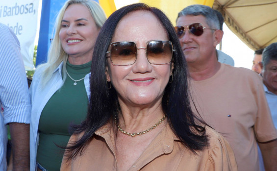 “Este momento que Itacajá está vivendo hoje é de muita emoção e representa o desenvolvimento socioeconômico e um sonho de uma vida inteira de toda a comunidade.”, pontuou a prefeita de Itacajá, Maria Aparecida Lima - Esequias Araújo/Governo do Tocantins