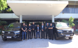 Governo do Tocantins entrega viaturas ao Sistema Penal