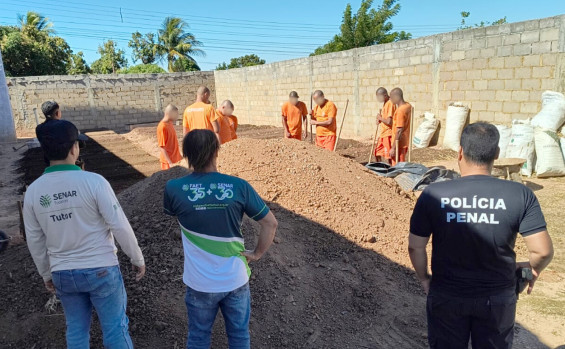 Governo do Tocantins intensifica oferta de cursos profissionalizantes nas unidades prisionais do Tocantins
