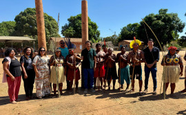 Com apoio do Governo do Tocantins, cerimônia de nomeação tradicional marca encerramento da festa Dasĩpê na Aldeia Funil 