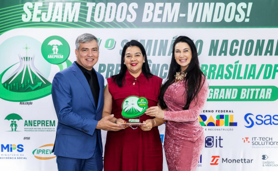 Igeprev-TO recebe Prêmio Nacional de Melhores Práticas na Gestão de Investimentos, em Brasília 