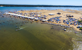 Com apoio do Governo do Tocantins, programação nas praias continua em diversas regiões do estado neste fim de semana