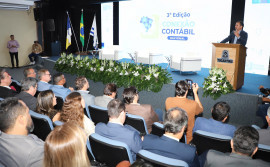 Governador Wanderlei Barbosa destaca importância de políticas públicas sustentáveis do estado, durante evento de contabilidade