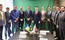 Em Brasília, governador Wanderlei Barbosa articula com ministro das Cidades ampliação de moradias do Minha Casa, Minha Vida