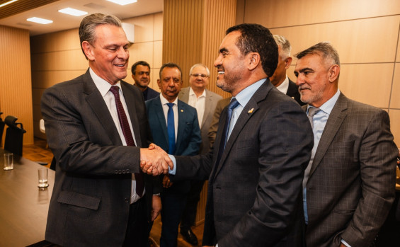 Reunião no Ministério da Saúde objetivou proteger setor agropecuário tocantinense e evitar prejuízos causados por barreiras comerciais impostas pelos Estados Unidos - Vinícius Santa Rosa/Governo do Tocantins