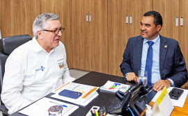 Governador Wanderlei Barbosa apresenta demandas prioritárias da saúde do Tocantins ao ministro Alexandre Padilha
