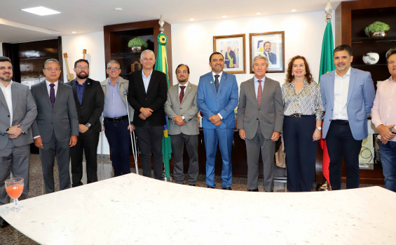 Governador Wanderlei Barbosa recebe embaixador de Portugal e reforça cooperação institucional com foco em turismo, comércio e intercâmbio 
